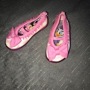 Disney Minnie Mouse toddler water shoes size 6